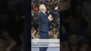 Tim Walz Busts Out the Trump Impressions in Milwaukee