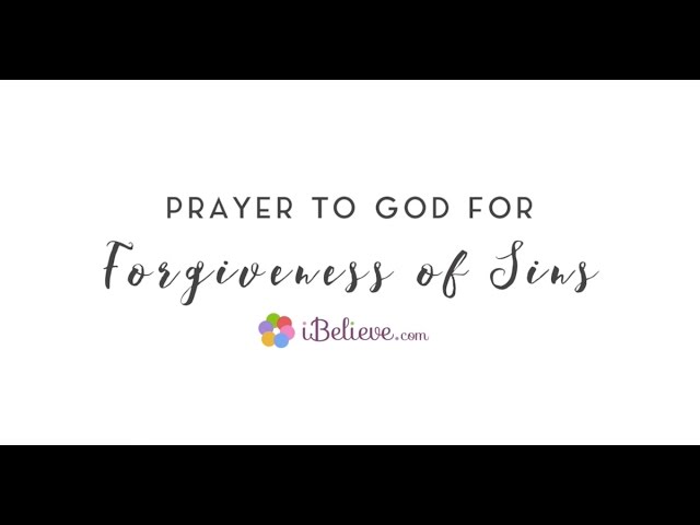 REMISSION OF SINS: Prayers for Grace