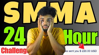 I tried Social Media Management Agency SMMA (24 Hour Challenge)