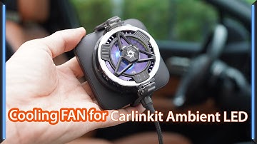 Quạt tản nhiệt cho Android Box ô tô Carlinkit Tbox Ambient Led