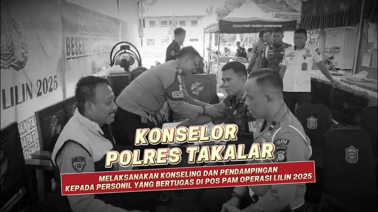 Konseling dan Pendampingan Personel Pos Pam Operasi Lilin 2025 dalam Pengamanan Nataru 2026