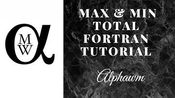 Learn how to find max & min in Fortran! Simple & fast code 📊 #Fortran #Programming #coding 