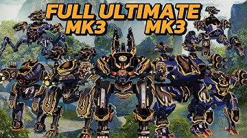 Biệt đội Full Robot ULTIMATE Mk3 chống lại META giải cứu Thế Giới | War Robots