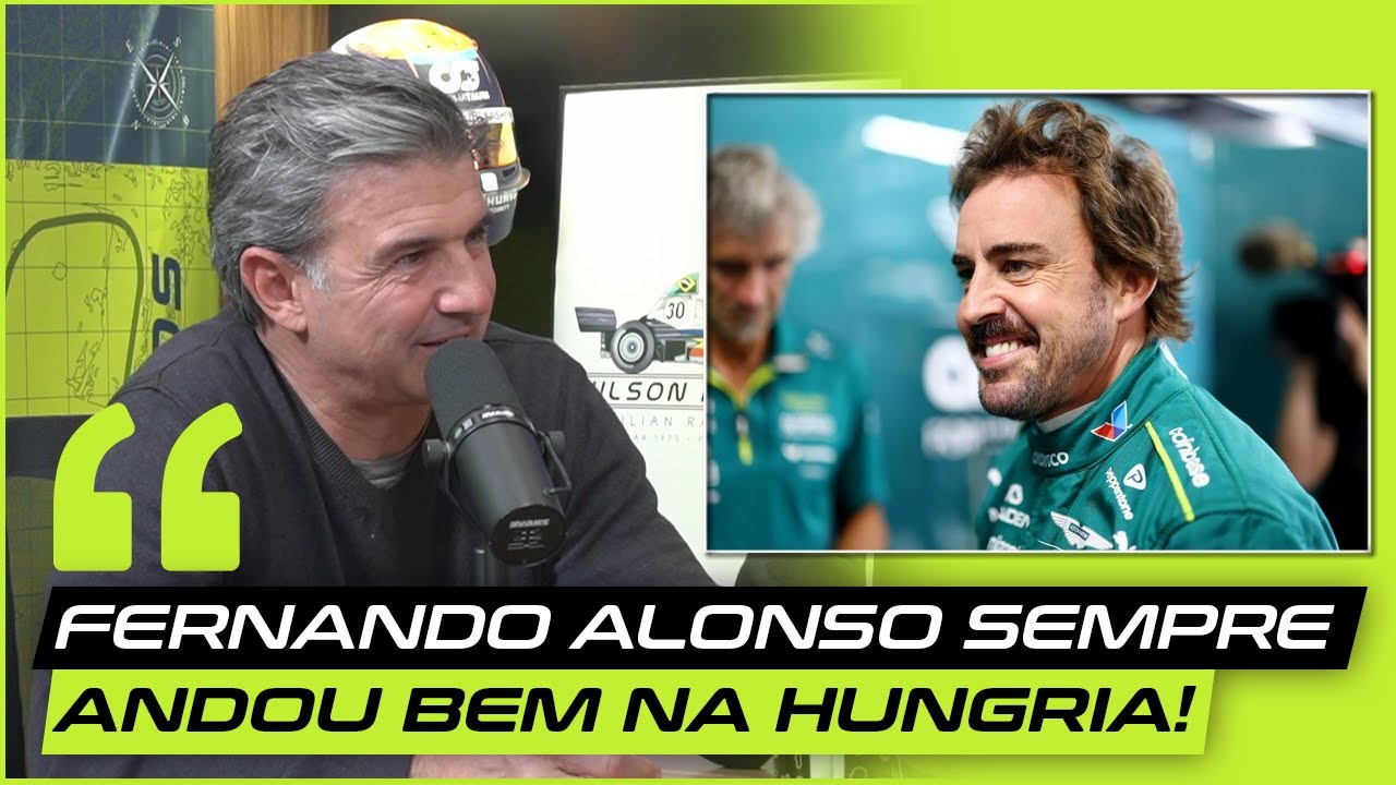 Christian Fittipaldi previu: Alonso voltou brilhar na Hungria #cortes #pelaspistaspodcast