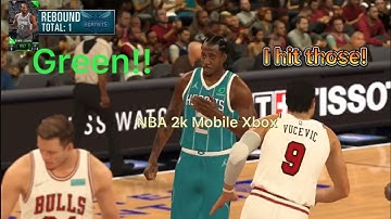 NBA 2k Mobile on Xbox controller￼