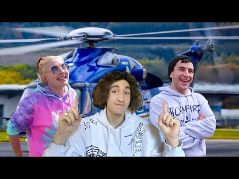 Surprising Strangers With a Flight Over the Ocean