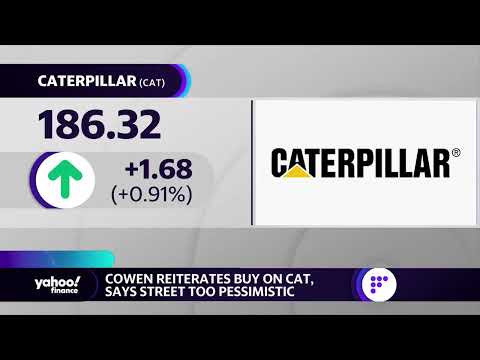 Cowen reiterates buy rating on caterpillar