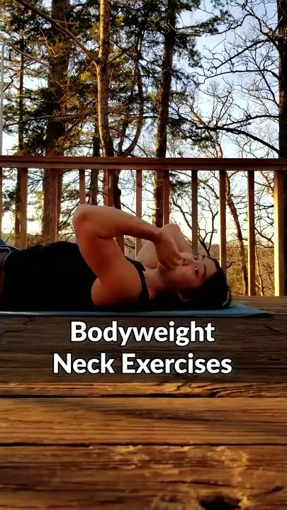 INCREASE NECK STRENGTH - Bodyweight Exercises