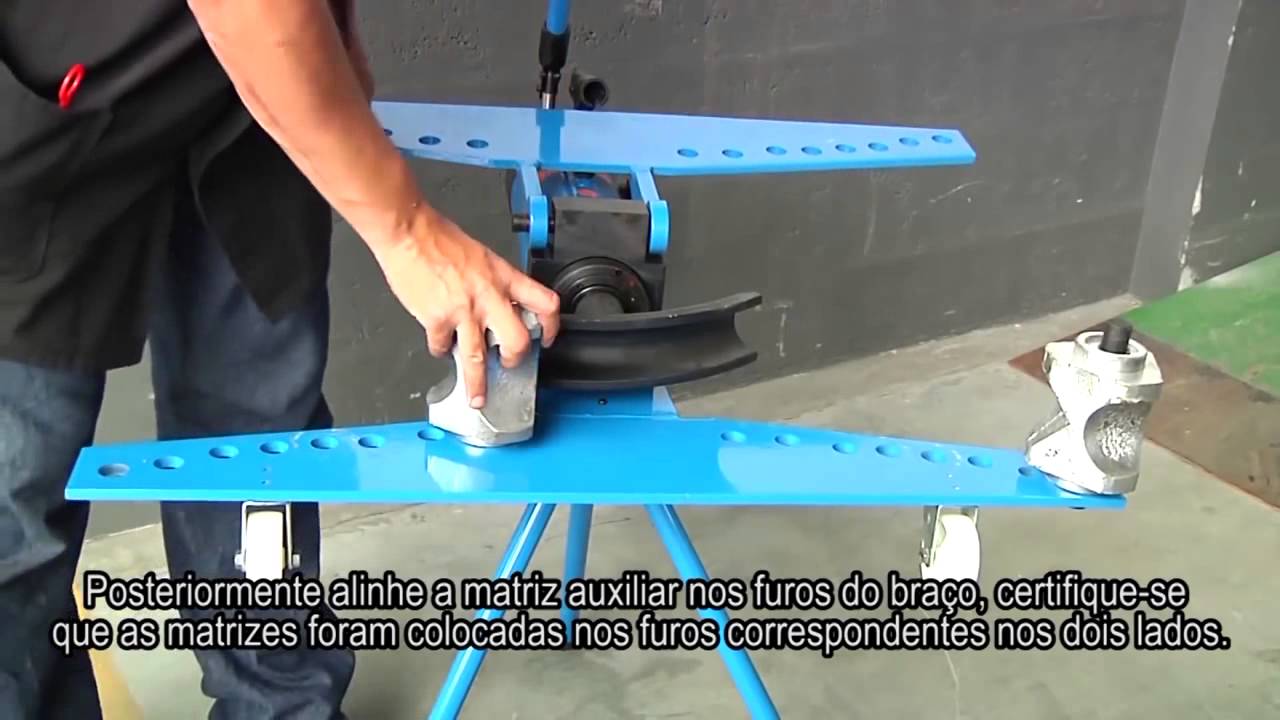 CURVADOR HIDRÁULICO DE TUBOS 1/2