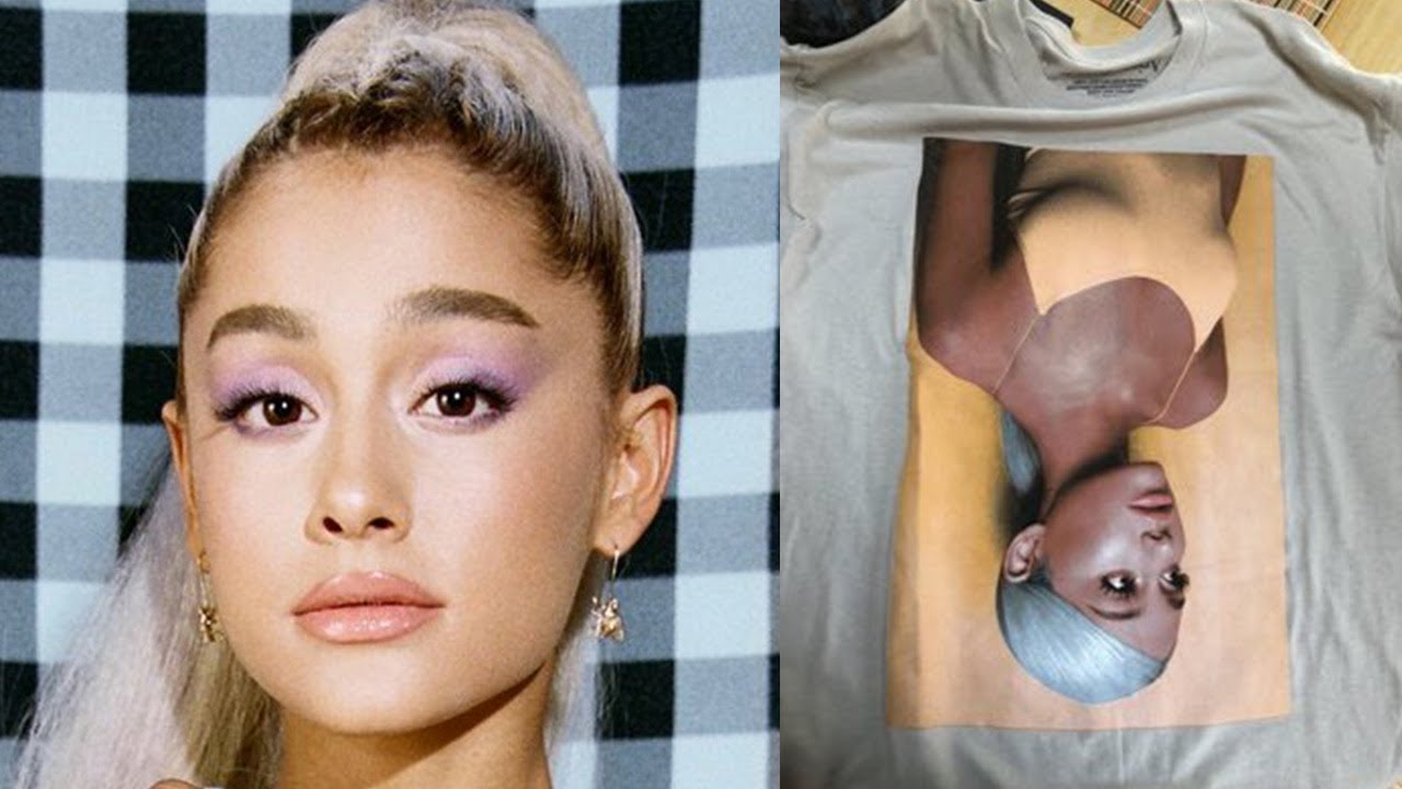 Ariana Grande Apologizes For Her Trash Merch Didnt Approve It
