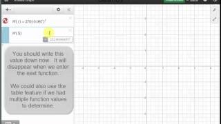 Famous Ex: Solve an Exponential Decay Equation Graphically Using the Desmos (Application) Net Worth