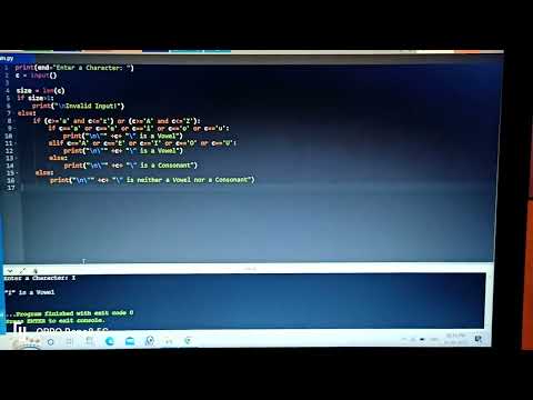 python program to