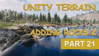 Unity Environment - First Advanced Rock Placement Test (Part 21)