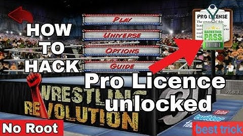 How to open backstage pass and pro lisance with proof without lucky patcher and no root