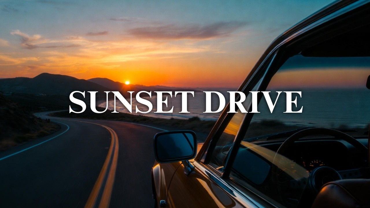 POV: You’re Driving the Coast at Sunset 🌅 Dream Pop for Late Night Drives & Study