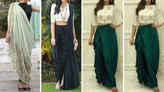 indo western dress for ladies sangeet