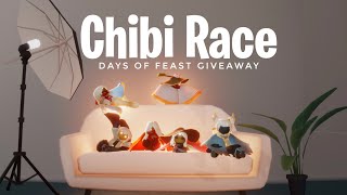 GIVEAWAY CHIBI RACE | Days of Feast | Mini-Game Series | sky Cotl | Noob Mode