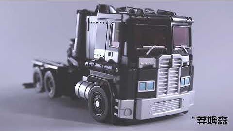 Transformers Stop Motion Animation：POP Nemesis Prime By Mangmotion变形金刚定格动画天元之力暗黑擎天柱