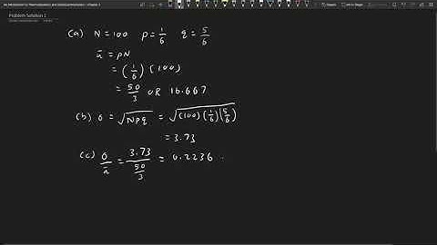 Problem Solution 1 | A | C3 | Thermal & Statistical Mechanics