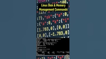 Linux Disk & Memory Monitoring | #Linux #Unix #shorts