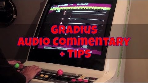 Gradius (Arcade) Commentary and Tips - Completed 1-Life
