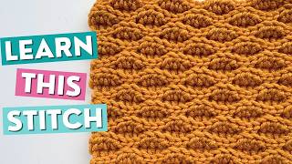 Learn Honeycomb Stitch in Just 6 Minutes 🐝