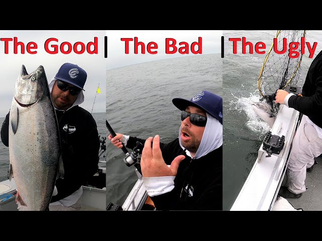 The Good, The Bad, and The Ugly of Salmon Fishing ALL in one Trip! 