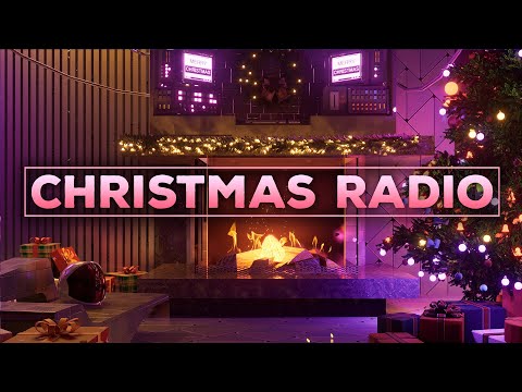 Christmas Lofi Hip Hop 24/7 🎅 Cozy Christmas Songs with Crackling Fireplace Sounds