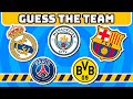  guess the uefa team  how many can you guess   barcelona  real madrid  milan  billyrobot