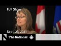 CBC News: The National | Alberta’s 4th wave, Acetaminophen in pregnancy, Lululemon Olympics