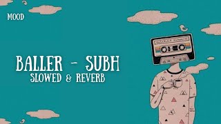 Baller - @SHUBHWORLDWIDE - Slowed & Reverb - Husnain RaNa Production