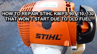 How To Repair A Stihl 4Mix FS90 FS100 FS110 KM90R KM110R KM111R KM131R HT101 HT103