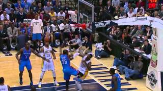 Kevin Durant Nasty Facial Dunk On Roy Hibbert Apr 6, 2012