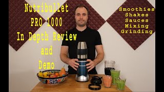 The Nutribullet Pro 1000 Blender | Review and Demo | Best Home Smoothie Maker??!!