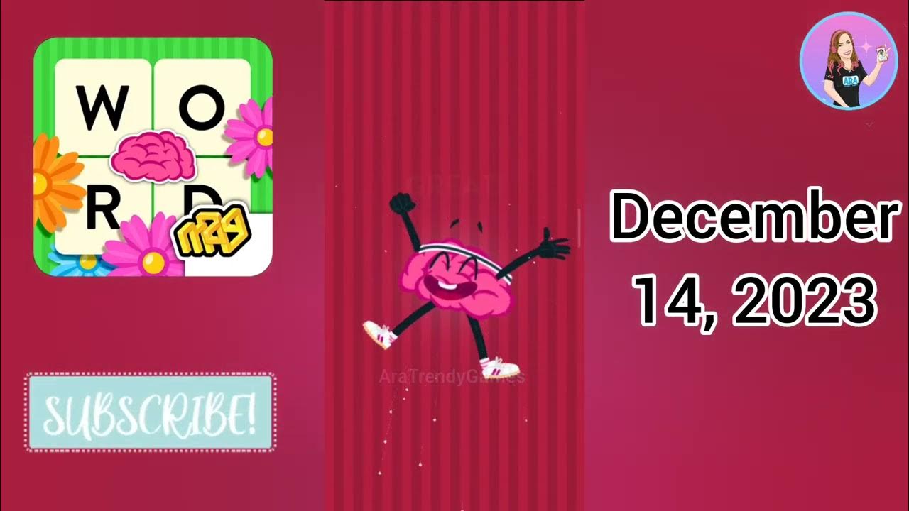 WordBrain Holiday Event December 14, 2023 All Parts Answers YouTube