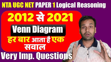 Nta Ugc Net Paper 1-Logical Reasoning-Venn Diagram