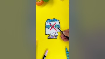 Try to Solve Amazing Paper Craft Puzzle with Envy by Inside out 2 ✨#insideout #envy #papercraft #diy