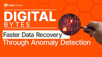 Digital Bytes: Faster data recovery through anomaly detection