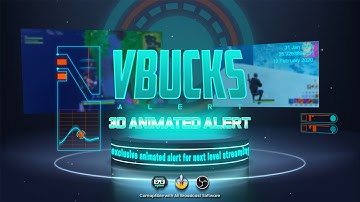 Super Cool 3d Animated Alert For Youtube Gaming