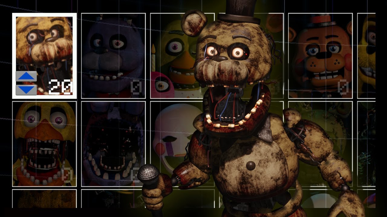 FNAF 2 Styled Fredbear mod for UCN 