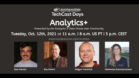 TCD (10/2021) - Fusion Analytics Warehouse in a Nutshell, Edelweiss Kammermann