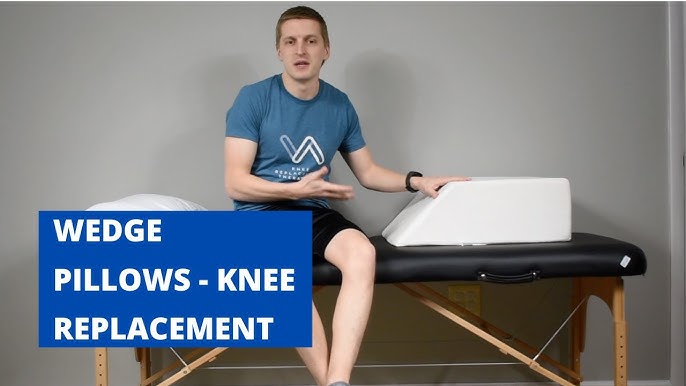 How to Use a Knee Elevation Pillow • Wedge Pillow Blog