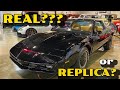 Investigating a claimed screen used knight rider kitt in california  realor replica