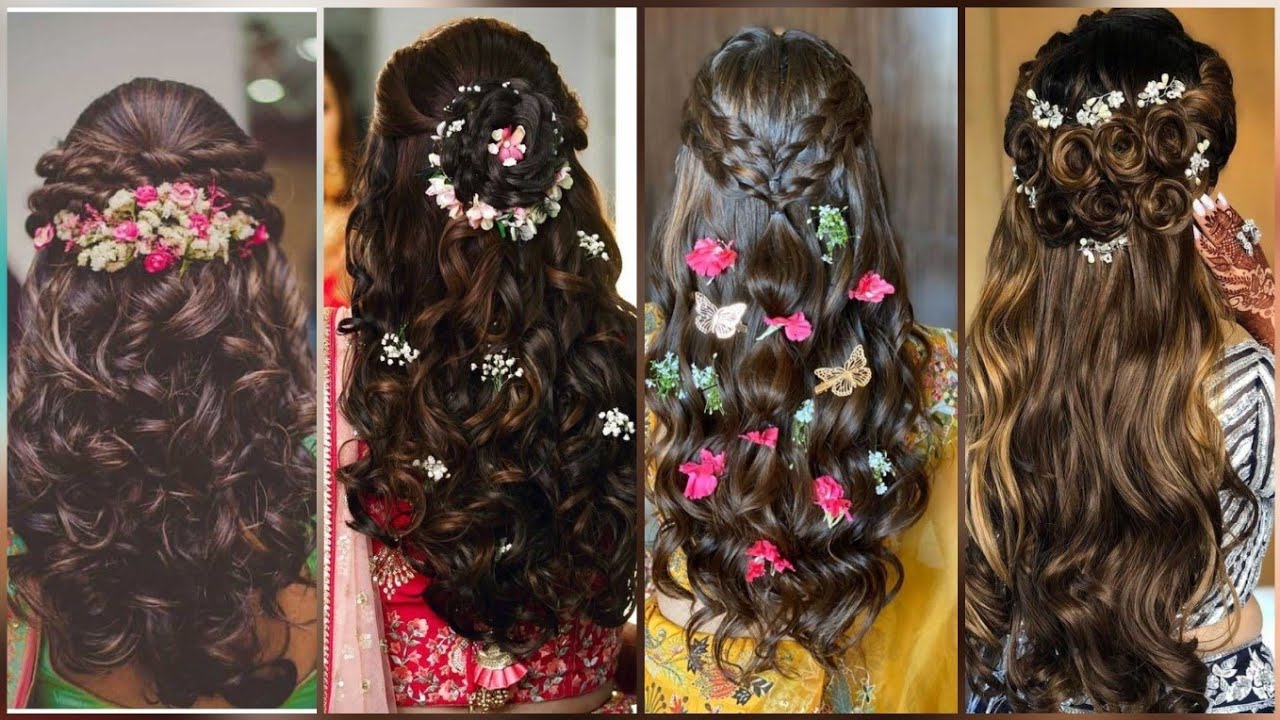 Bridal hairstyle for a Indian traditional wedding ✨ Hair and makeup by... |  TikTok