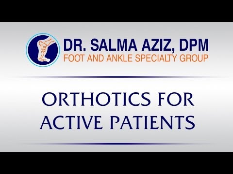 Orthotics for Athletes by Dr Salma Aziz at Foot and Ankle Specialty Group in Orange County