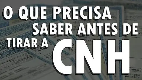 Qual o processo da primeira habilitação?