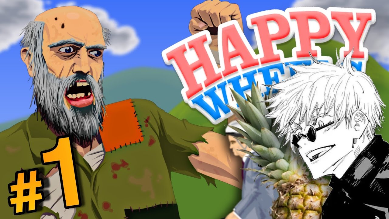 LOS NIVELES MÁS RAROS DE HAPPY WHEELS EN LA ACTUALIDAD! | Happy Wheels - #1