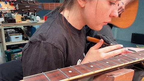 Step-by-Step Refret with Stainless Steel