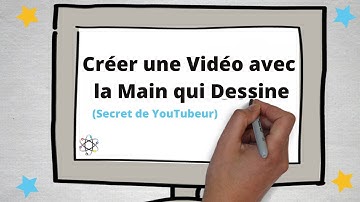 Créer une vidéo avec la main qui dessine (Secret de Youtubeur 🤫)