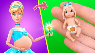 13 Trucos Y Manualidades Para Muñecas Bebés / ¡Bañera Para Bebés, Biberón Y Más Cosas En Miniatura!